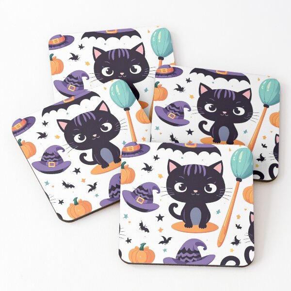 Item preview, The Illustration of Halloween Items Pattern designed and sold by Pim-Crystal.