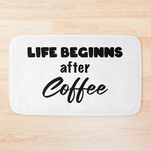 Item preview, Life begins after Coffee designed and sold by Jendrik1507.