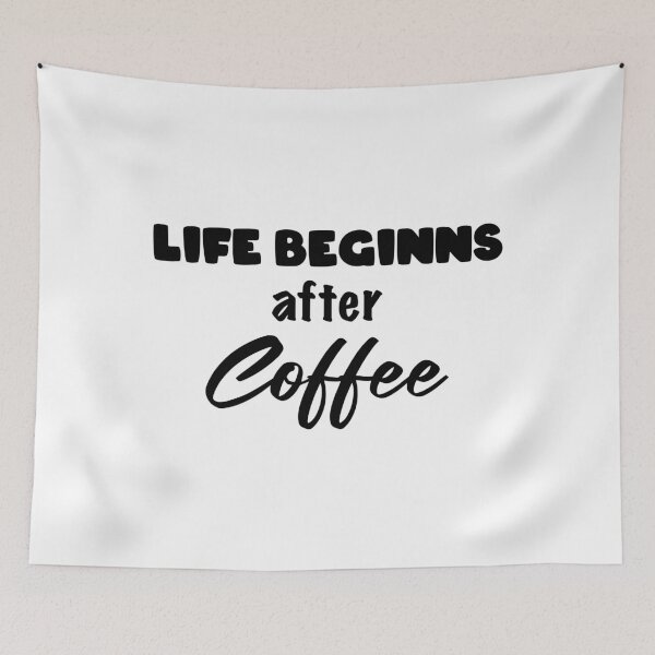 Item preview, Life begins after Coffee designed and sold by Jendrik1507.