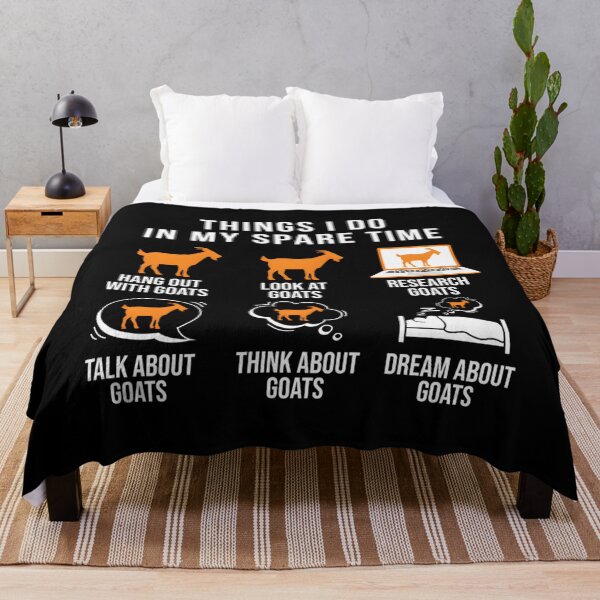 Item preview, Things I Do in My Spare Time – Goat Lovers Gift designed and sold by RkFA8y5PQ51.