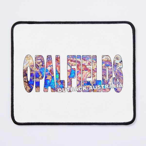 Item preview, OPAL FIELDS Outback Australia - Huge Boulder Opal with Flag designed and sold by Adam Gormley.