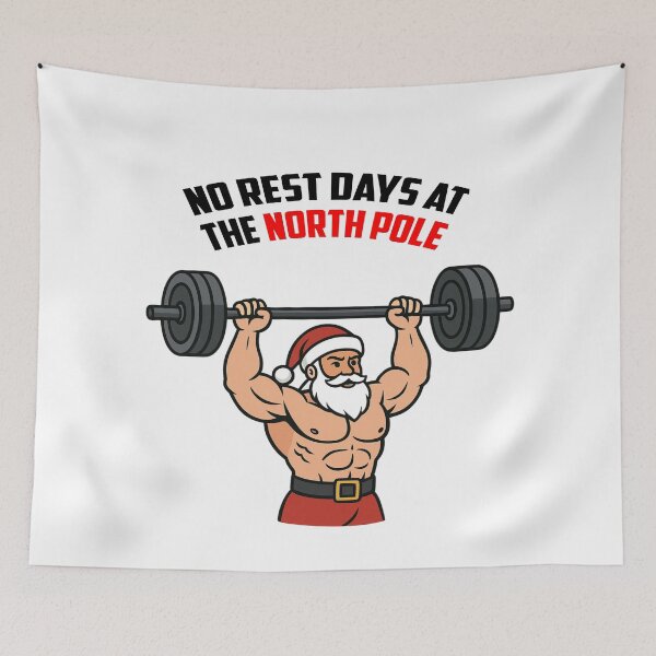 Item preview, No Rest Days At The North Pole designed and sold by TheFineShirt.