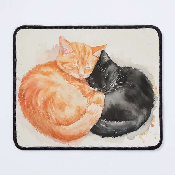 Item preview, Two Cats Sleeping Peacefully designed and sold by laurashawart.