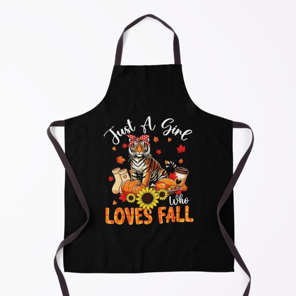 Item preview, A Girl Loves Fall Thanksgiving Signs Tiger Bow Tie Autumn designed and sold by JEFDodsonArt.