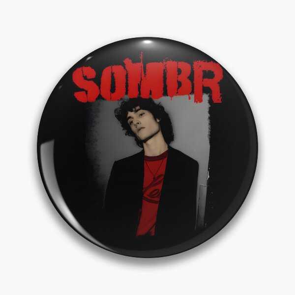 Item preview, SOMBR Red Grunge Poster | Indie Alternative Rock Aesthetic Artwork designed and sold by solonwmith6.