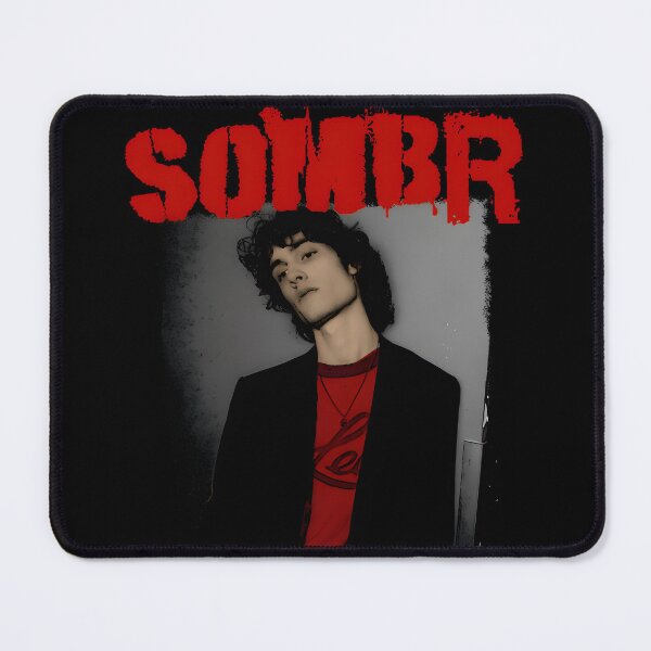 Item preview, SOMBR Red Grunge Poster | Indie Alternative Rock Aesthetic Artwork designed and sold by solonwmith6.
