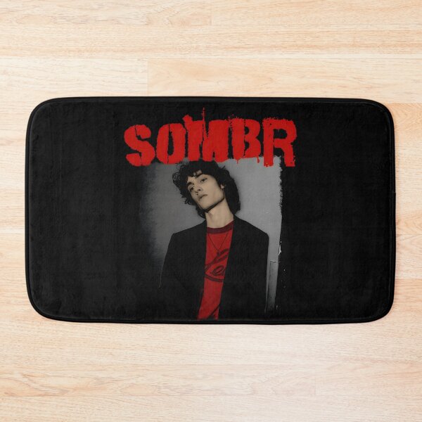 Item preview, SOMBR Red Grunge Poster | Indie Alternative Rock Aesthetic Artwork designed and sold by solonwmith6.