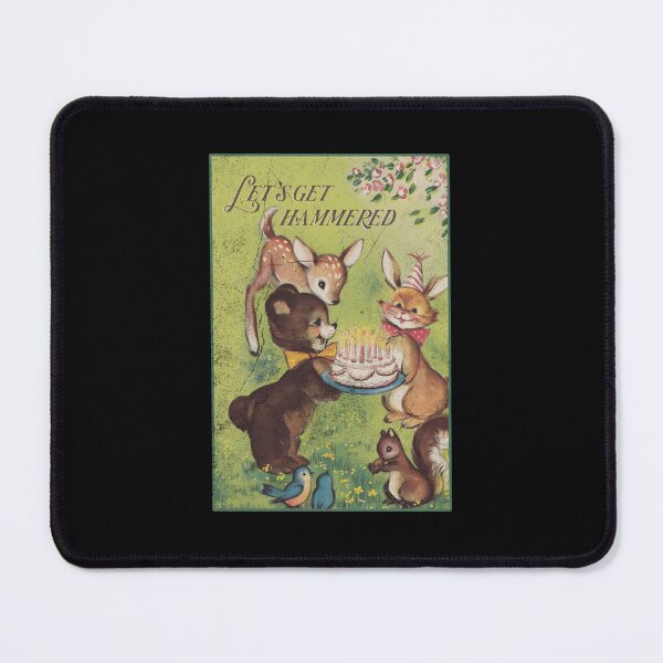 Item preview, Let’s Get Hammered – Funny Vintage Cute Animal designed and sold by RkFA8y5PQ51.