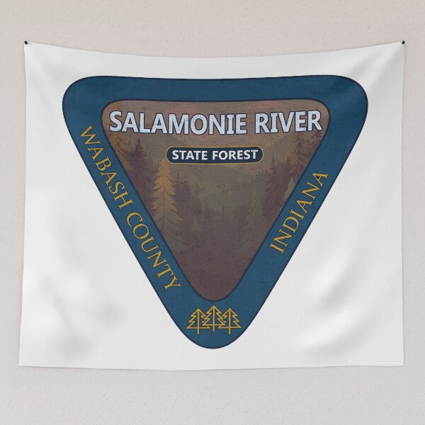 Item preview, Salamonie River State Forest, Wabash County, Indiana, Forest Design designed and sold by Wanderful-roads.