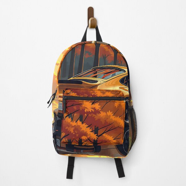 Item preview, Vintage sports car | Rear view – in autumnal surroundings designed and sold by Salimgor Hangaround Music.