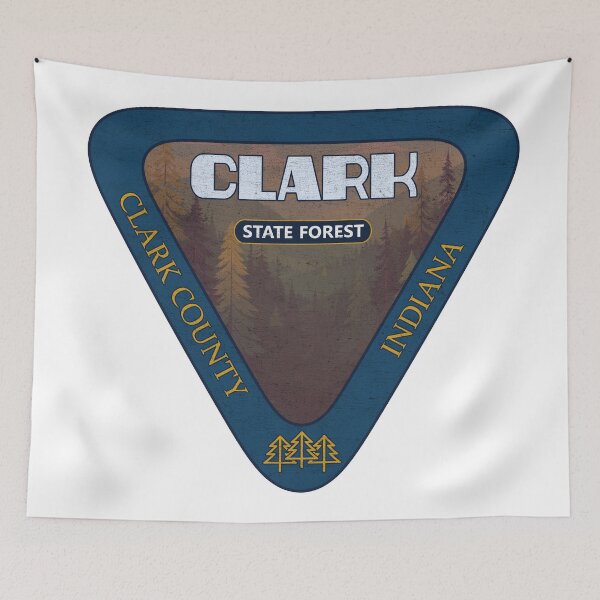 Item preview, Clark State Forest, Clark County, Indiana, Forest Design designed and sold by Wanderful-roads.