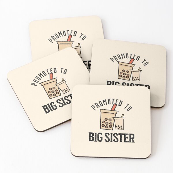 Item preview, Promoted to Big Sister for Boba Lovers designed and sold by xxroseate.