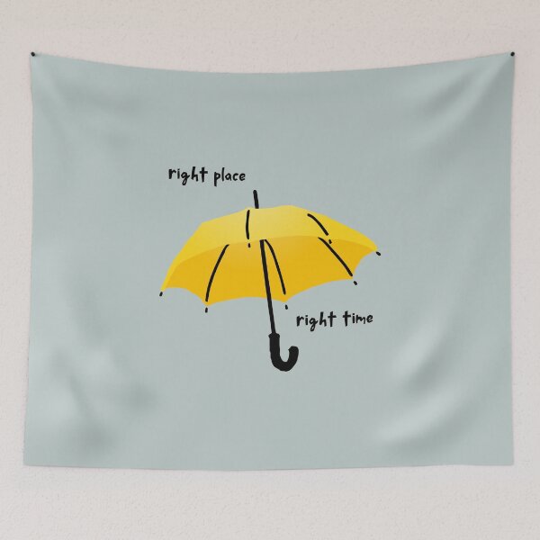 Item preview, HIMYM: right place, right time designed and sold by Heeby Jeebys.