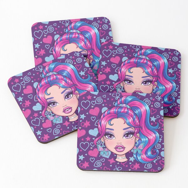 Item preview, Bratzcore Diva with Sparkly Butterflies designed and sold by EsenciaZen.