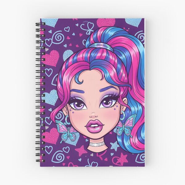 Item preview, Bratzcore Diva with Sparkly Butterflies designed and sold by EsenciaZen.