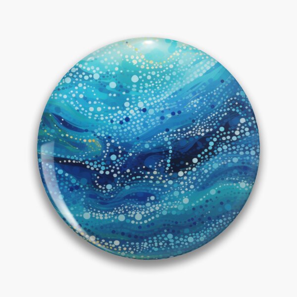 Item preview, Aboriginal Inspired Dot Art - Summer Ocean designed and sold by GrinGalore.