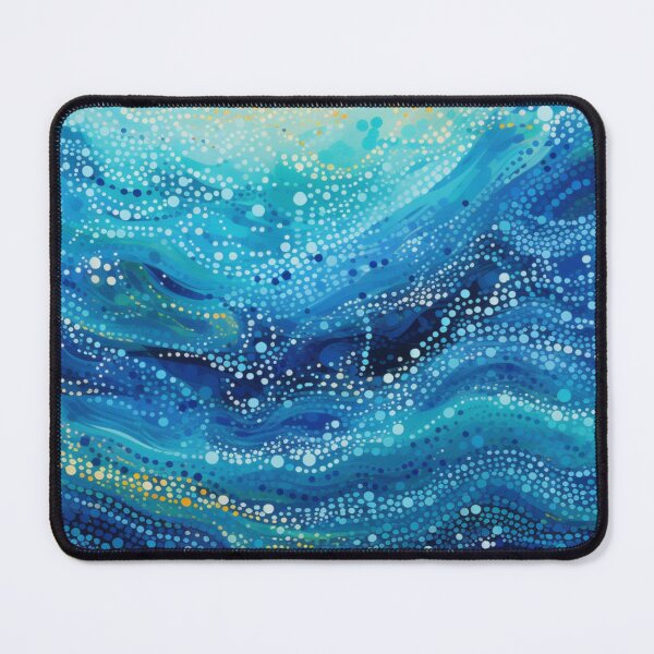 Item preview, Aboriginal Inspired Dot Art - Summer Ocean designed and sold by GrinGalore.
