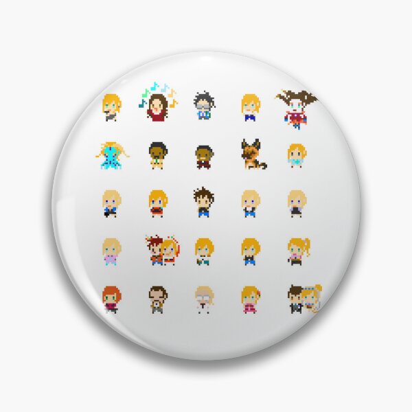 Item preview, 8-bit Pixelart ドット絵 Parasite Eve & The 3rd Birthday designed and sold by DyanaSM.