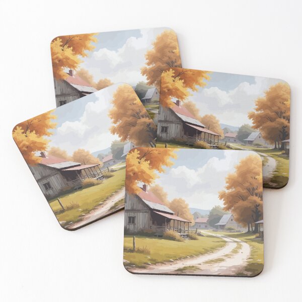 Item preview, Autumn Farmstead Lane designed and sold by niainihahaha.