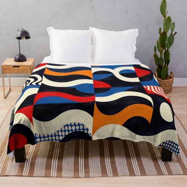 Item preview, abstract oil 4 part design colorful artwork designed and sold by SmashingDeals.