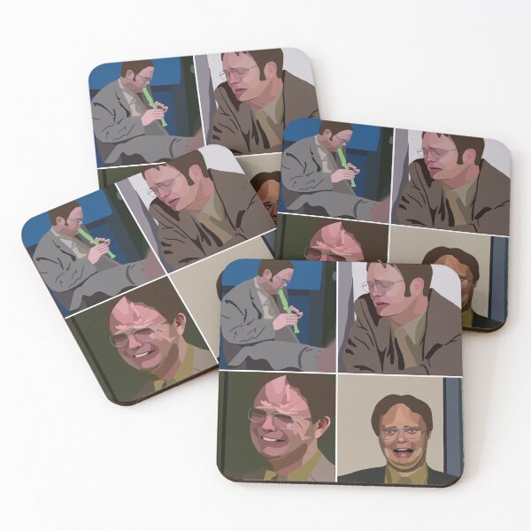 Item preview, Funny The Office Illustration - Dwight Schrute - Rainn Wilson - Adulting designed and sold by The Home Of Pink Peach.