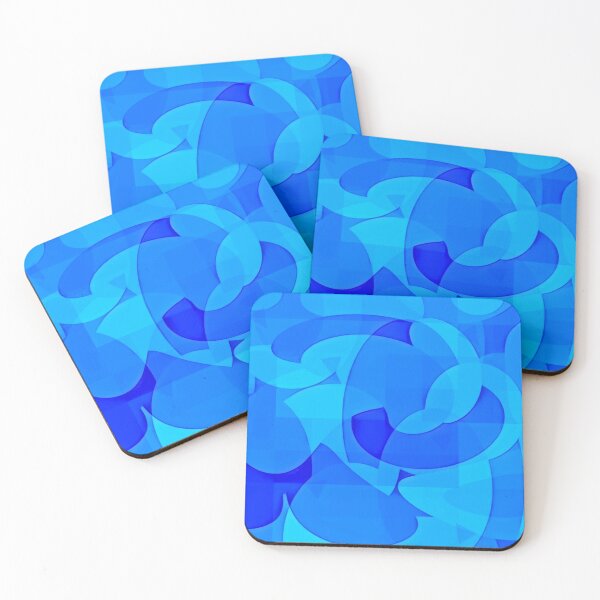 Item preview, Blued Overlap designed and sold by MillieLissow.