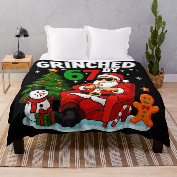 Item preview, 67 Six Seven Meme Christmas Grinched By 67 Gen Alpha Slang designed and sold by WayTBeenkenArt.