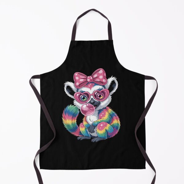 Item preview, Cool Rainbow Lemur with Sunglasses Bubblegum Cute designed and sold by petrichorsworld.
