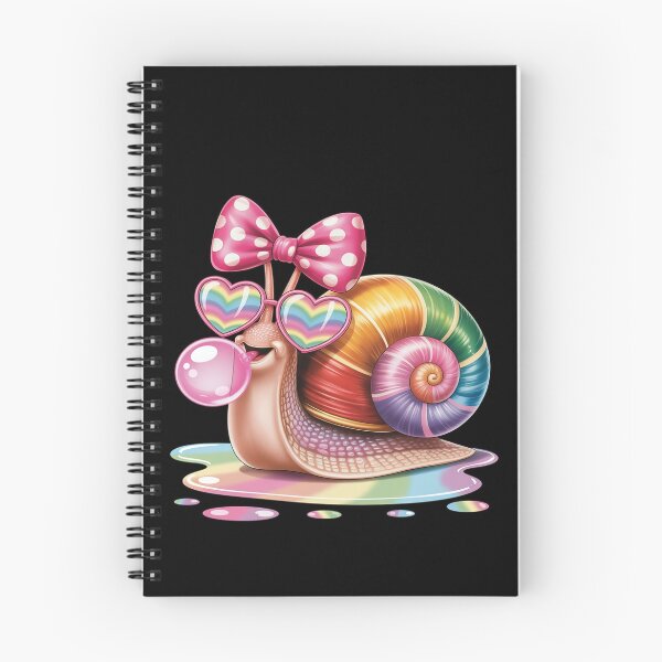 Item preview, Cool Rainbow Snail with Sunglasses Bubblegum Cute Girls designed and sold by petrichorsworld.