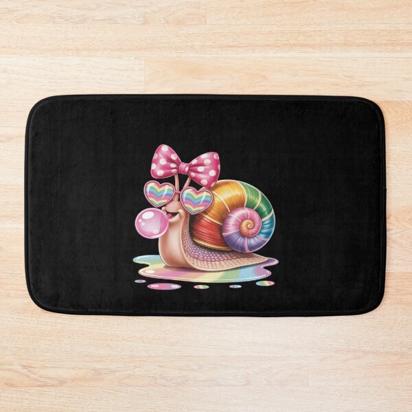 Item preview, Cool Rainbow Snail with Sunglasses Bubblegum Cute Girls designed and sold by petrichorsworld.