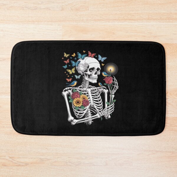 Item preview, Cool Skeleton Plant Nature Flower Halloween designed and sold by petrichorsworld.