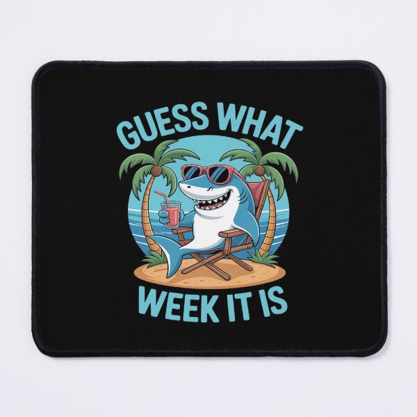 Item preview, Cool Shark 2025 Week Guess What Week It Is Shark Lover Trip designed and sold by petrichorsworld.