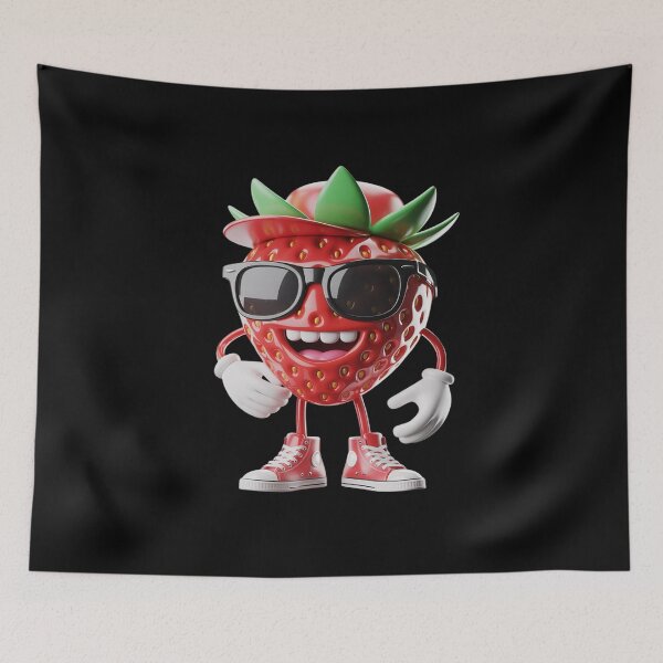 Item preview, Cool Strawberry Fruit Strawberry Lover designed and sold by petrichorsworld.