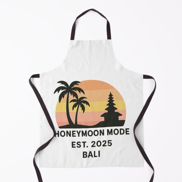 Item preview, Just Married – Honeymoon Mode ON Bali EST. 2025 | Tropical Couple Design for Stickers, Tees & Keepsakes designed and sold by Memorph.