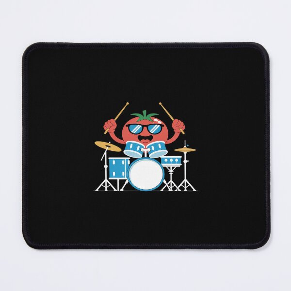 Item preview, Cool Tomato Drummer With Sunglasses designed and sold by petrichorsworld.