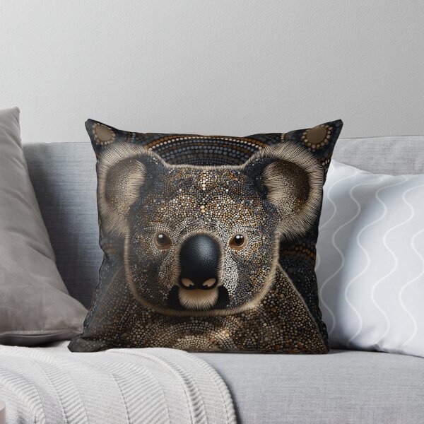 Item preview, Aboriginal Inspired Dot Art - Adorable Koala designed and sold by GrinGalore.