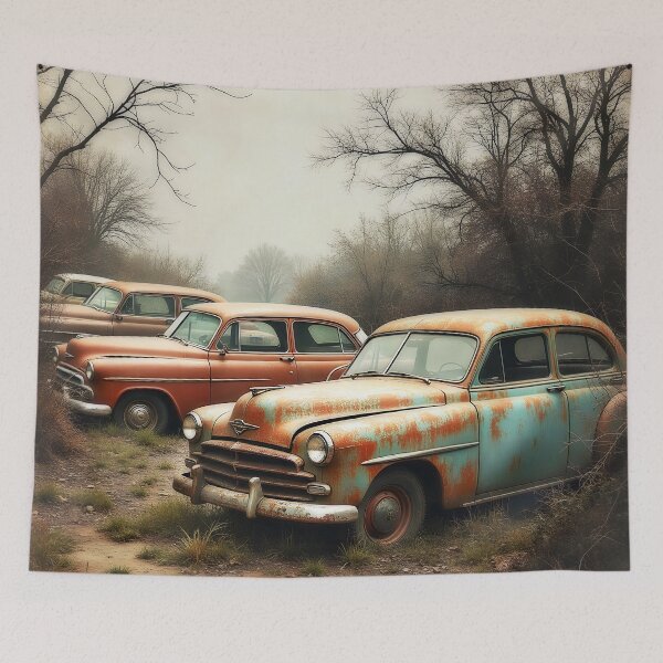 Item preview, Old Retro Vintage Cars in the Tree's designed and sold by Huskyyy Designs.