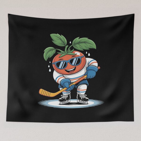 Artikelvorschau, Cooler Tomaten-Eishockeyspieler entworfen und verkauft von petrichorsworld.