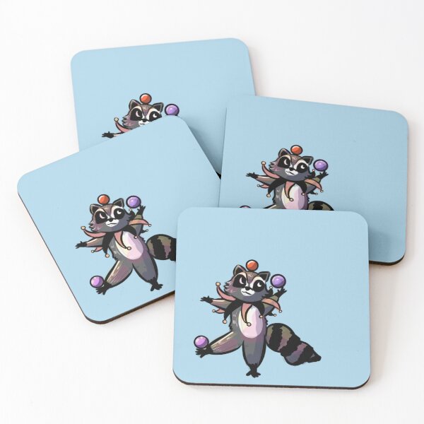 Item preview, Cute Juggling Raccoon designed and sold by the_langtry_art_logs.
