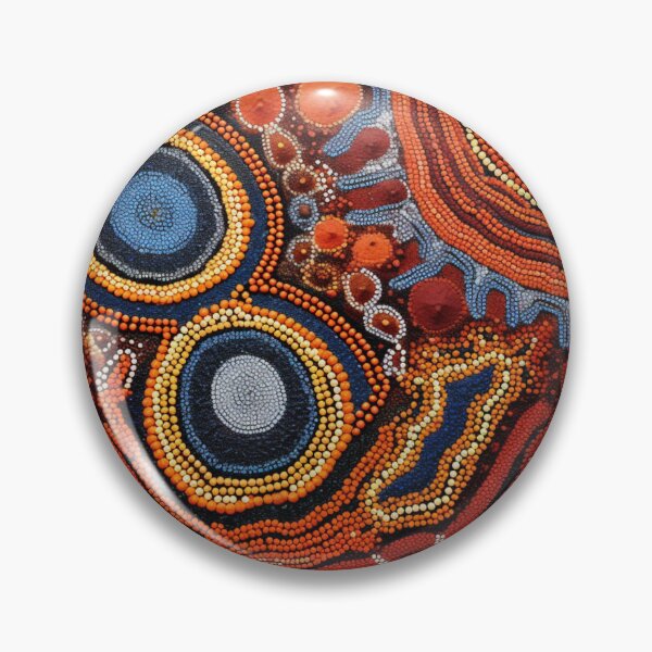 Item preview, Aboriginal Inspired Dot Art - With Litchfield National Park designed and sold by GrinGalore.