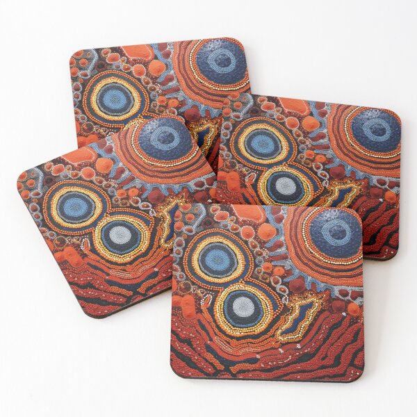 Item preview, Aboriginal Inspired Dot Art - With Litchfield National Park designed and sold by GrinGalore.