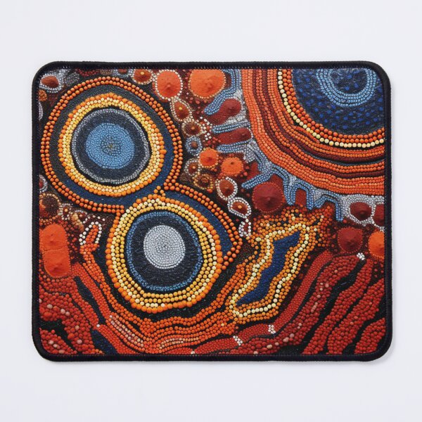Item preview, Aboriginal Inspired Dot Art - With Litchfield National Park designed and sold by GrinGalore.