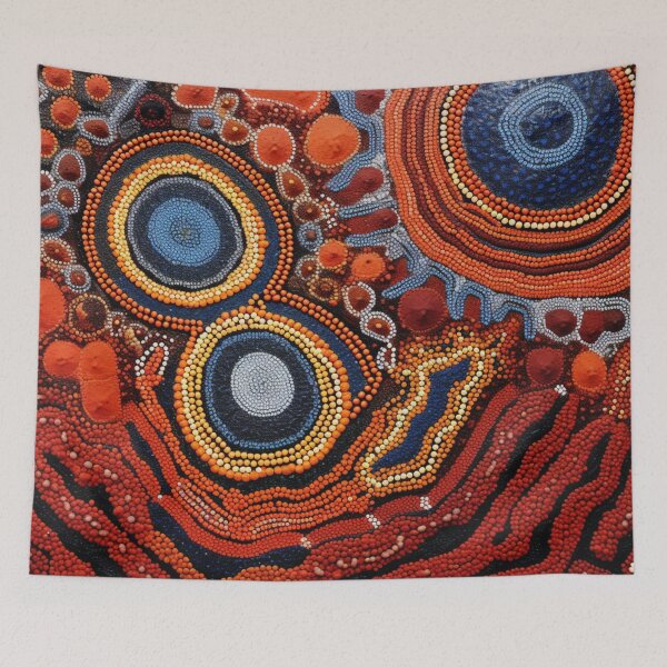Item preview, Aboriginal Inspired Dot Art - With Litchfield National Park designed and sold by GrinGalore.