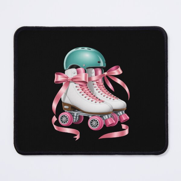 Item preview, Coquette Bow Inline Skating Rollerblading Rollerblades Girl designed and sold by petrichorsworld.