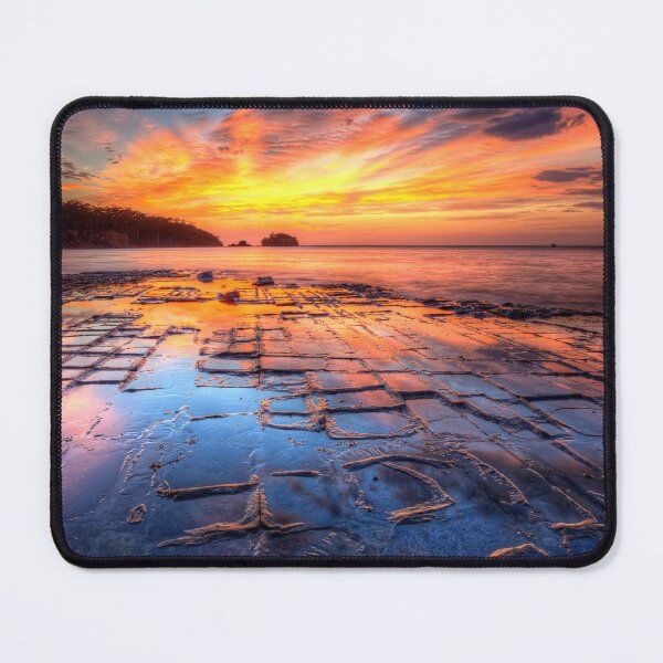 Item preview, Tessellated Pavement at Dawn in Tasmania designed and sold by Huskyyy Designs.