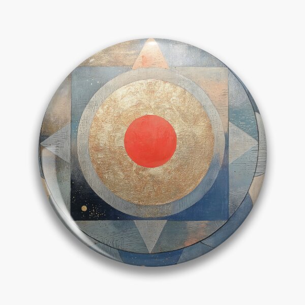 Item preview, 005 Geometric Mandala with Gold Accents designed and sold by nikoart001.