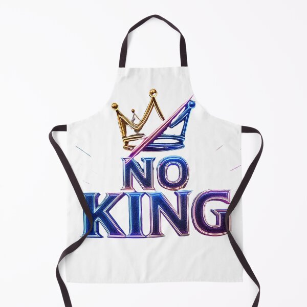 Item preview, No King – Bold Minimalist Crownless Statement Design designed and sold by Wear Sculpt.