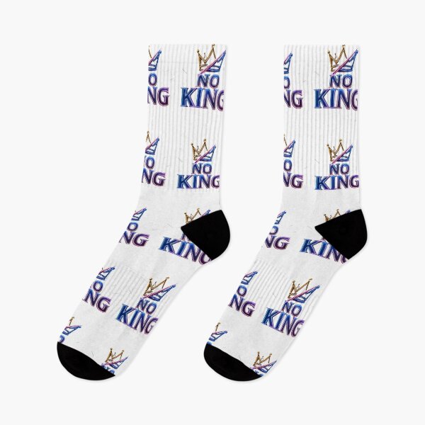 Item preview, No King – Bold Minimalist Crownless Statement Design designed and sold by Wear Sculpt.