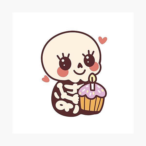 Item preview, Skeleton Kawaii designed and sold by Dorcidesigns.