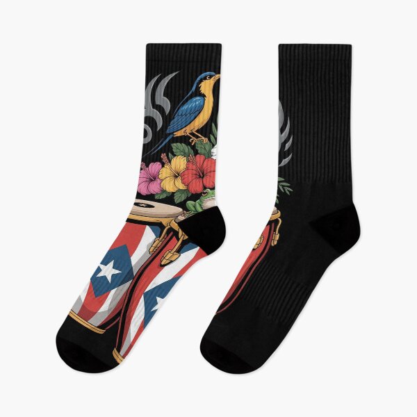 Item preview, Coqui Frog & Drums Boricua Puerto Rican Flag Puerto Rico designed and sold by Idarmotar.